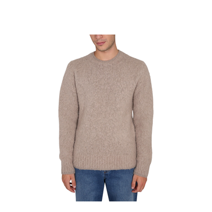 Brushed Choker Knit - Beige