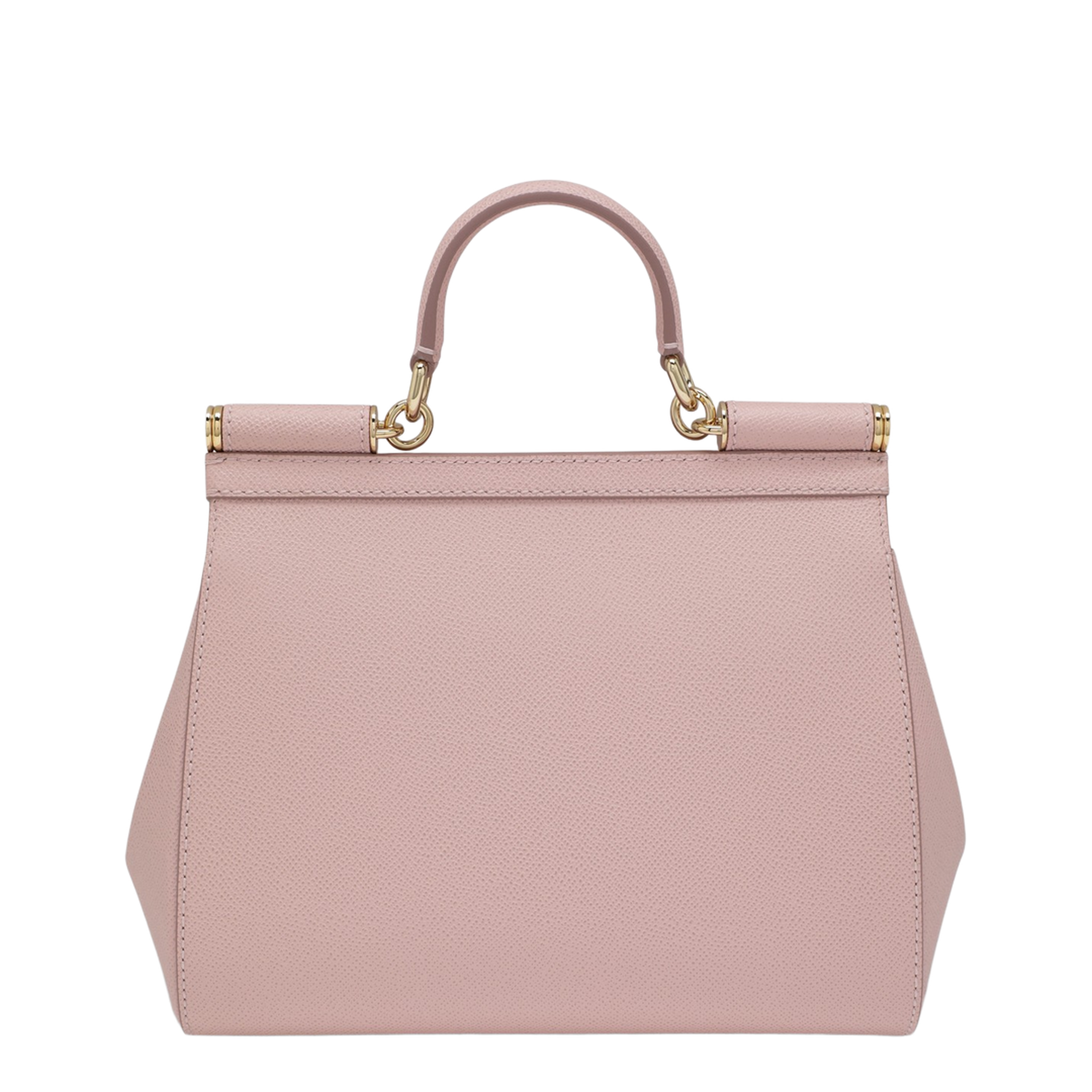Large Sicily Top-Handle Bag in Pink