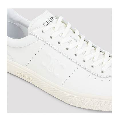 MAYFEYR - Celine - Low Lace-Up Sneakers With Triomphe - 36466518901FW