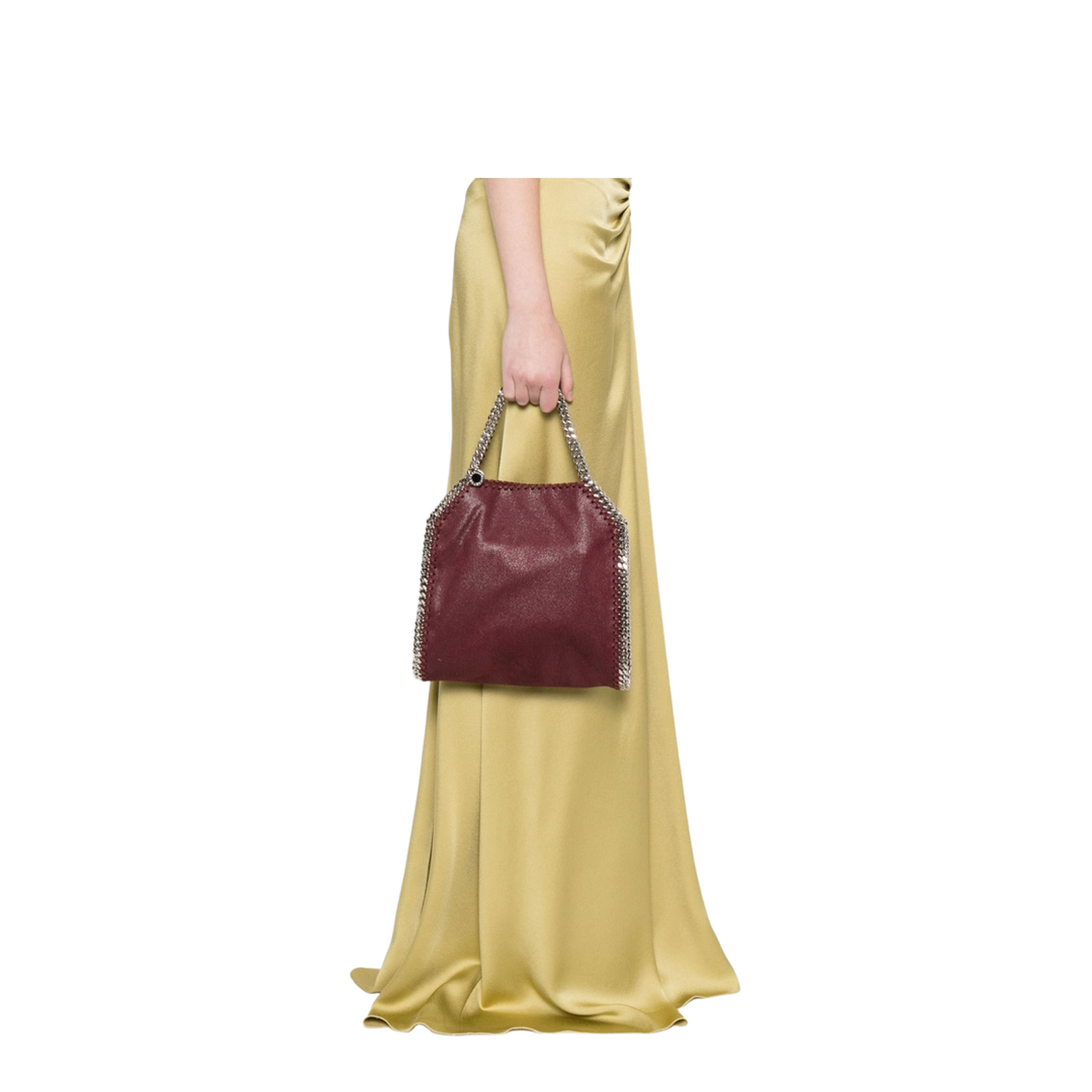 Plum Falabella Mini Tote Bag