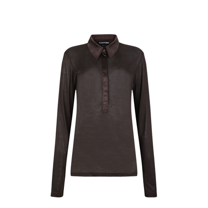 Silk Polo Shirt