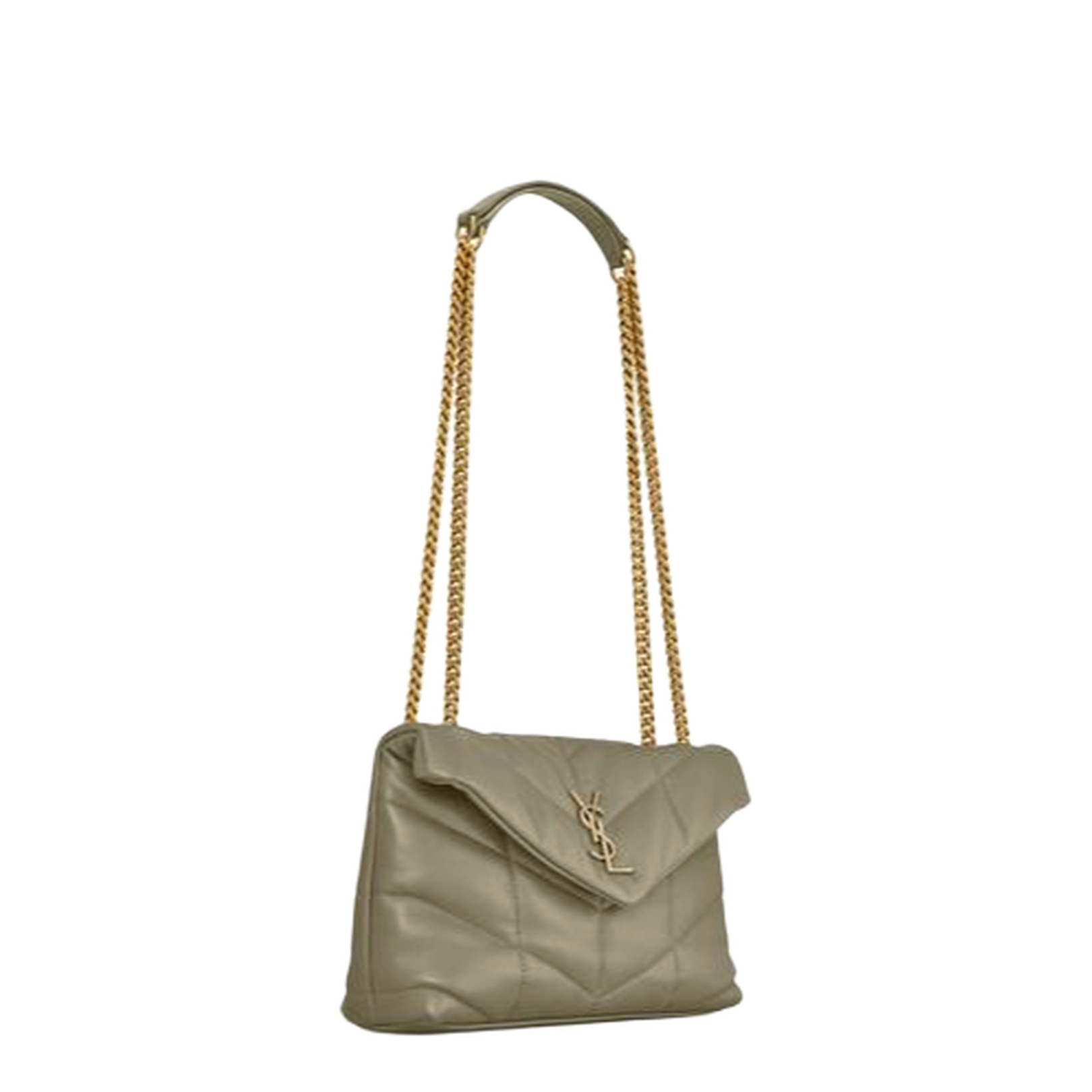 Mini LOULOU Puffer in Soft Nappa Lambskin