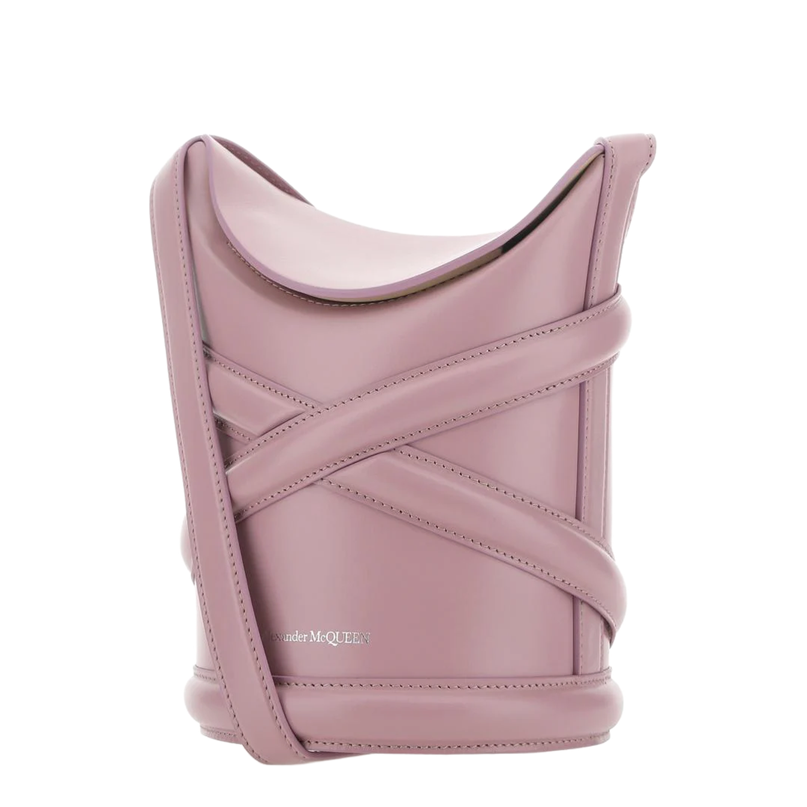 The Curve Leather Bucket Bag