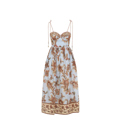 MAYFEYR - Zimmermann - Aster Corset Midi Dress - 8635DSS261