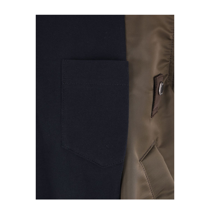 Cotton and Nylon T-Shirt