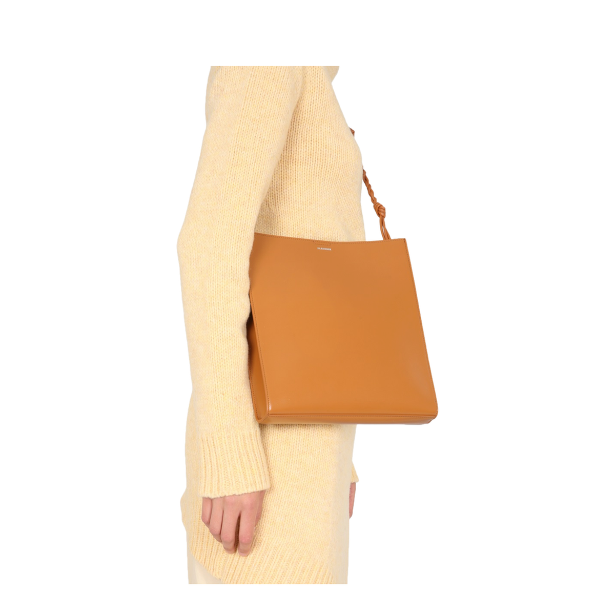LONG ASYMMETRIC SWEATER