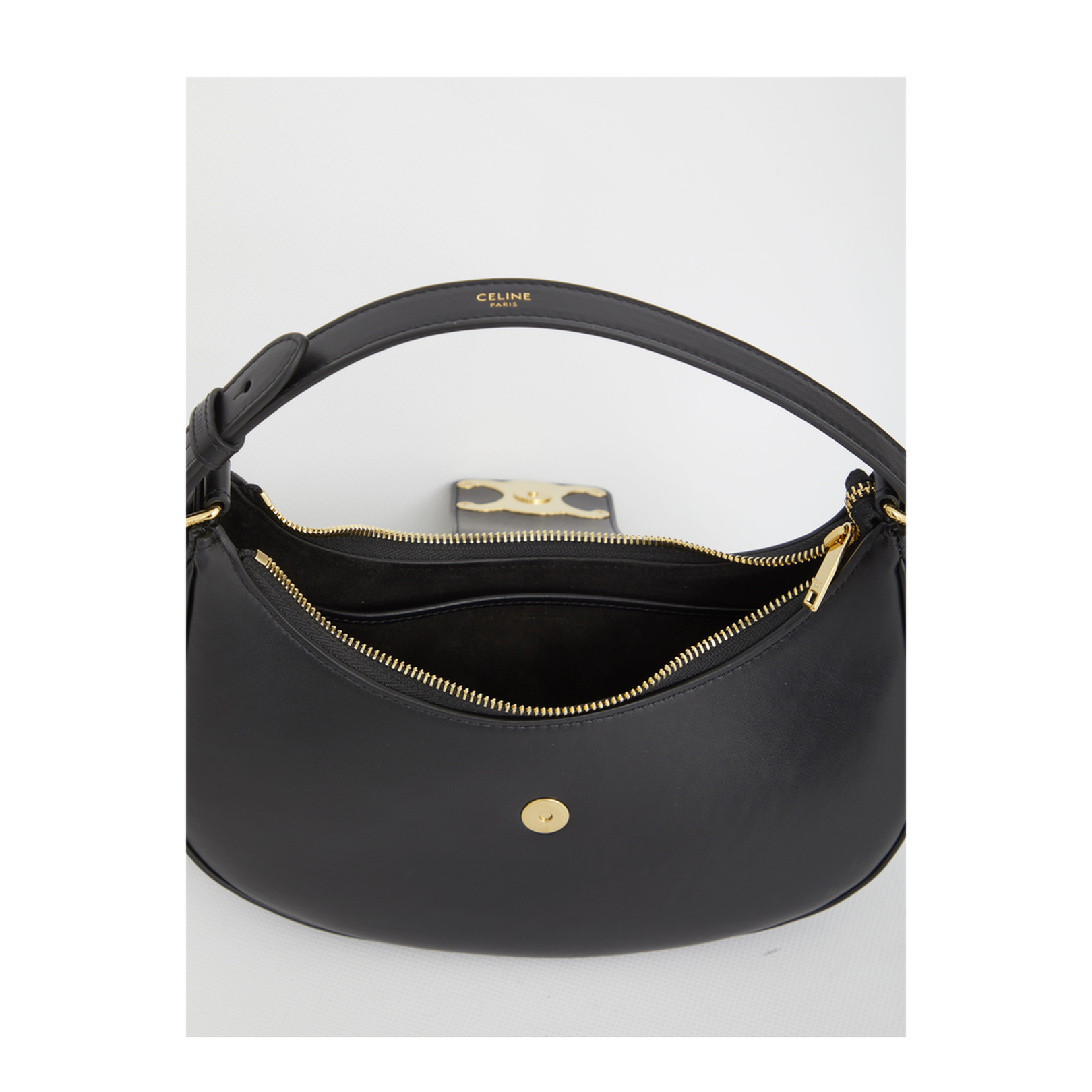 Medium Ava Triomphe Bag in Smooth Calfskin