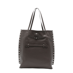 A’ Spasso Medium Calfskin Tote Bag - Pink Ostrica
