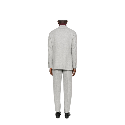 Two-Piece Suit in Silk, Wool and Cashmere