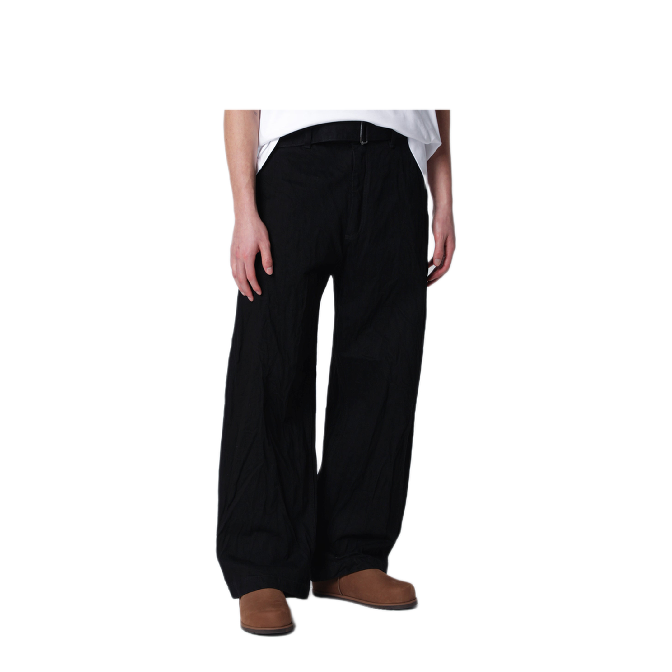 MAYFEYR - Studio Nicholson - Now Mid Rise Jeans In Black Cotton Denim - NOWSNM1182BLK