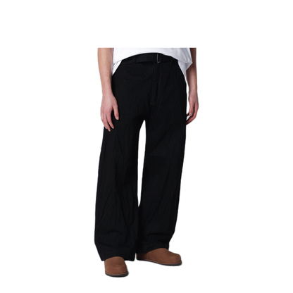 MAYFEYR - Studio Nicholson - Now Mid Rise Jeans In Black Cotton Denim - NOWSNM1182BLK
