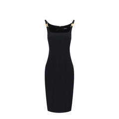 Versace stretch cady sheath dress