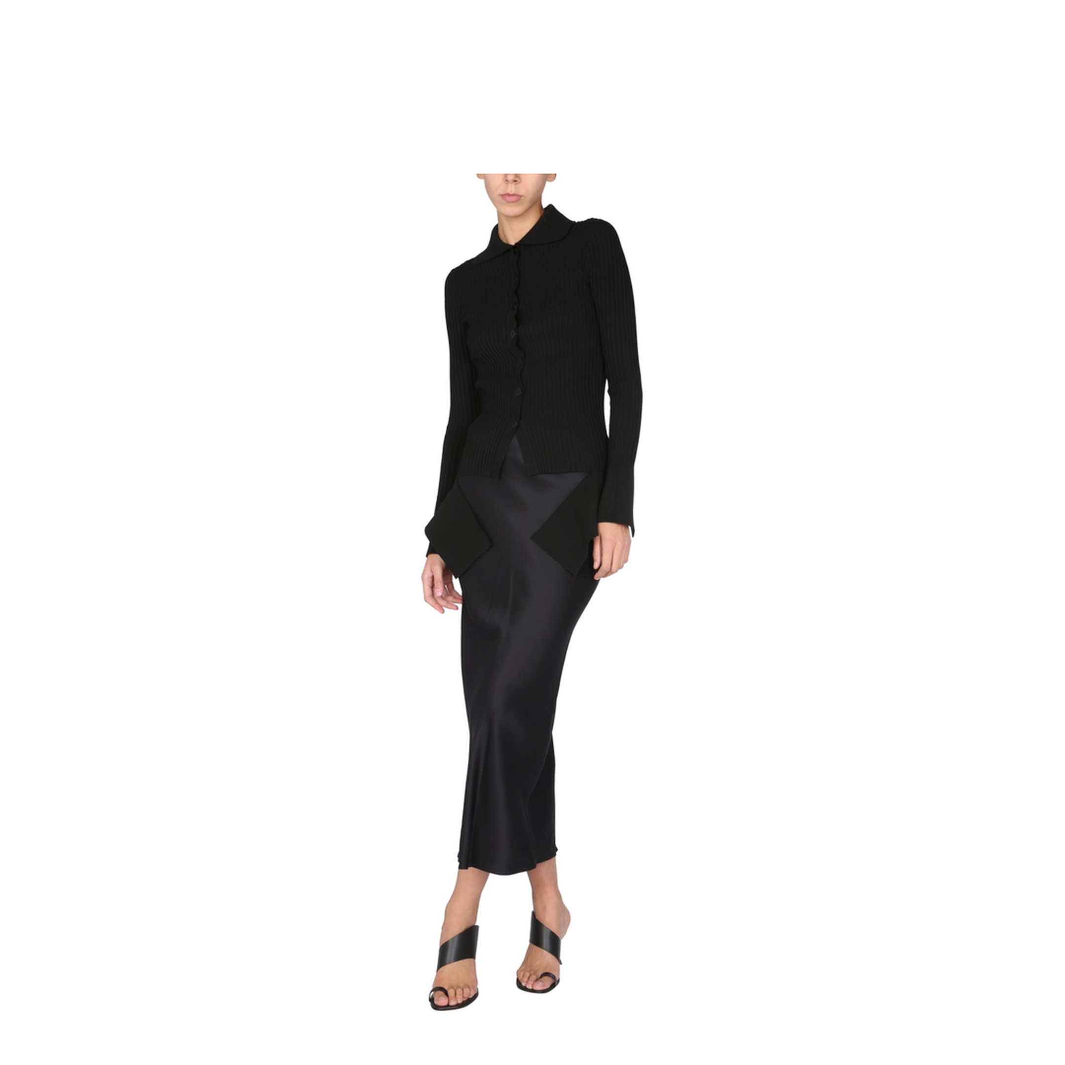 MAYFEYR - Andreādamo - Cardigan With Cut Out Details - ADFW21CA020314730473