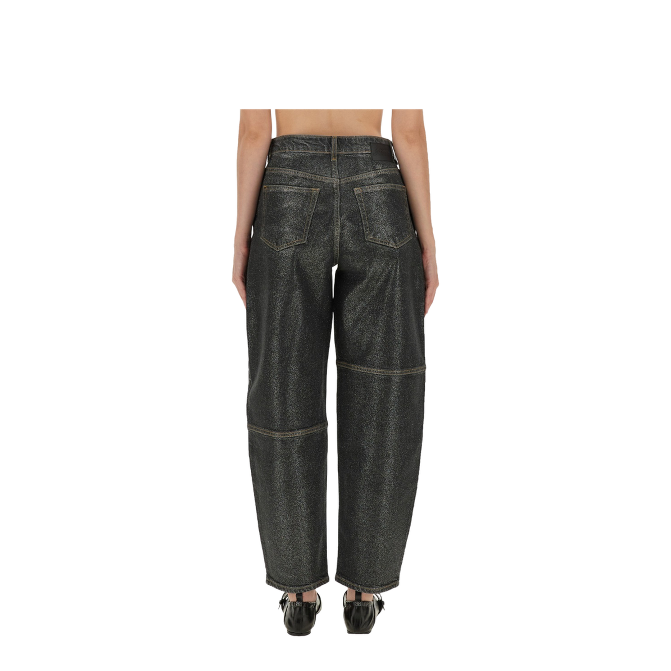 Organic Cotton Denim Jeans - Black