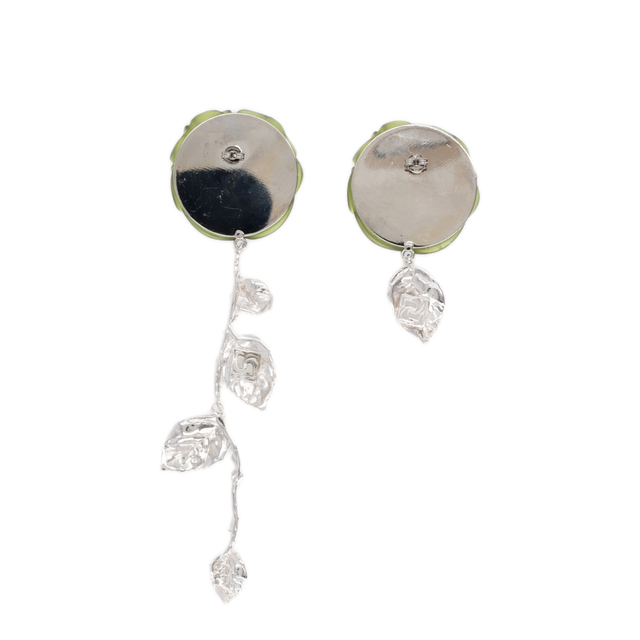 MAYFEYR - Magda Butrym - Rose Pendant Earrings - 408726BLACK