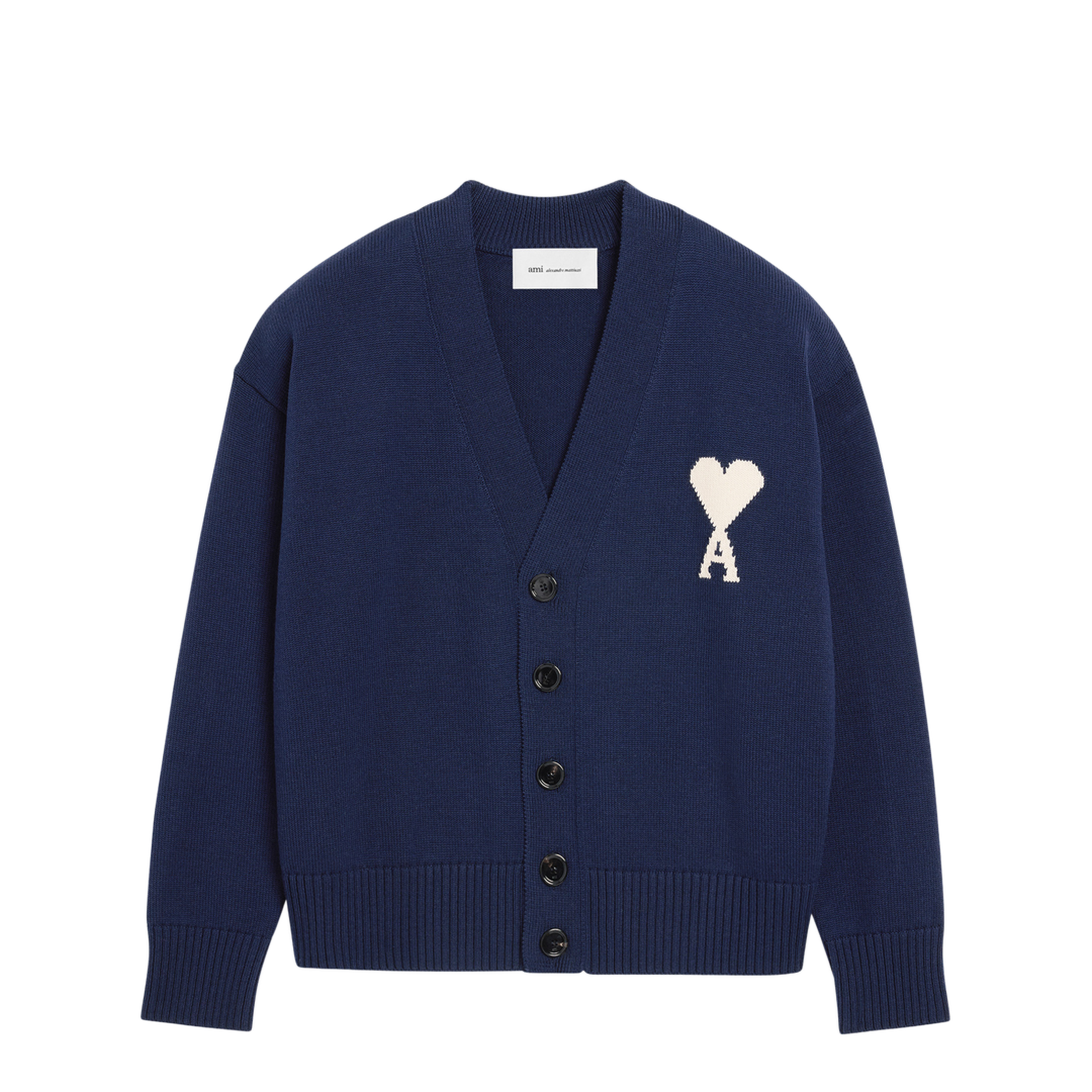 MAYFEYR - Ami Paris - Cardigan With Logo - UKC380KN0156A116