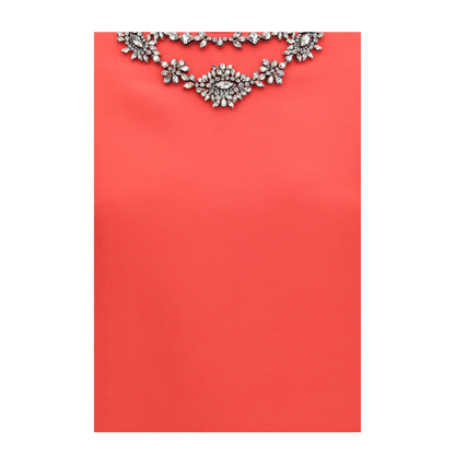 MAYFEYR - Valentino - Embellished Crew-Neck Dress - 9B3VAKK51CF