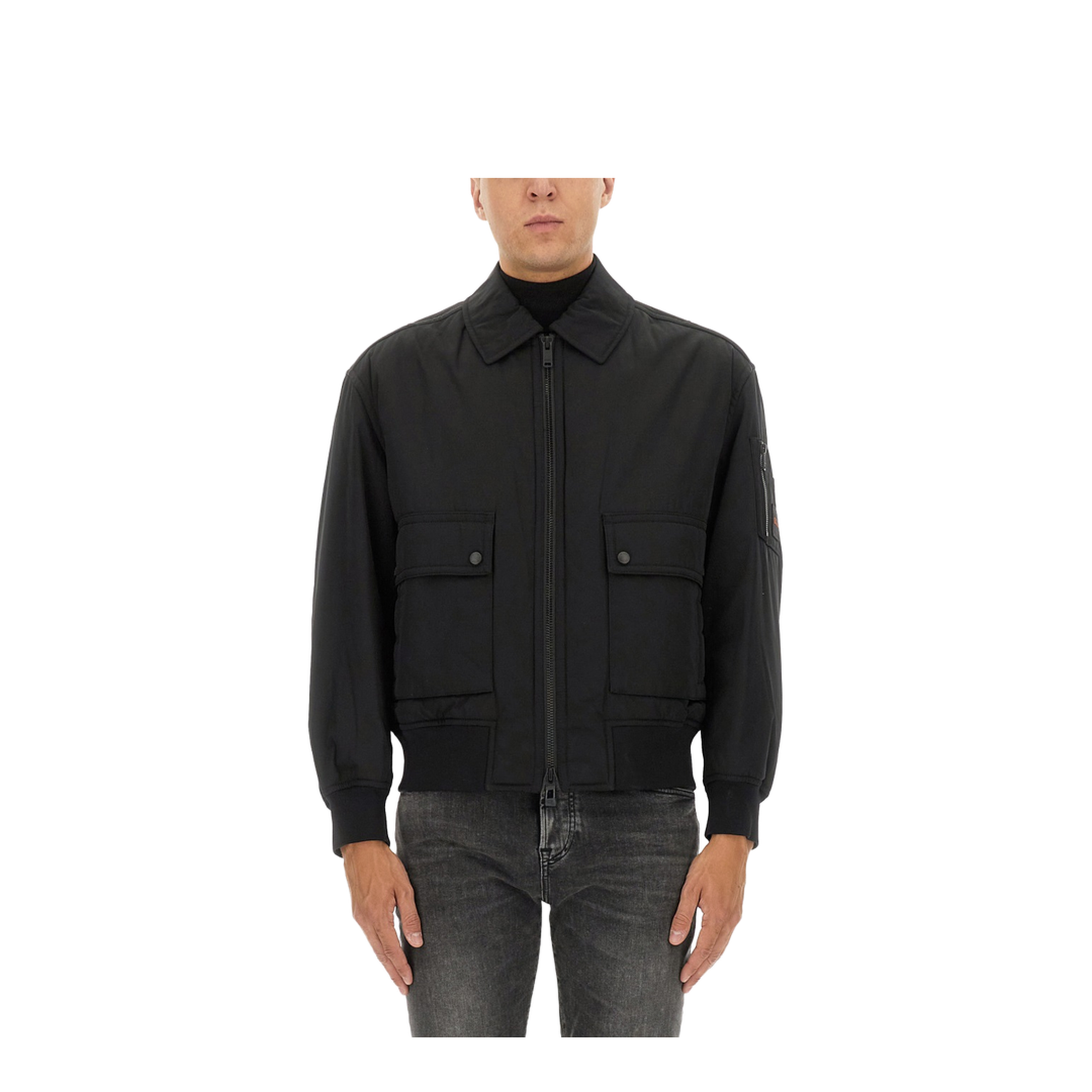 BOMBER JACKET WITH REMOVABLE LINING