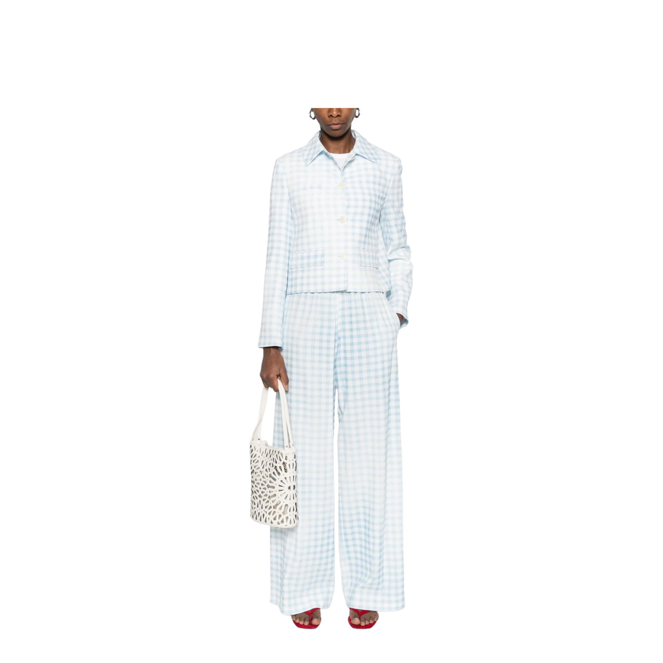 MAYFEYR - Ermanno Scervino - Trousers Clear Blue - D482P355QYGS4816