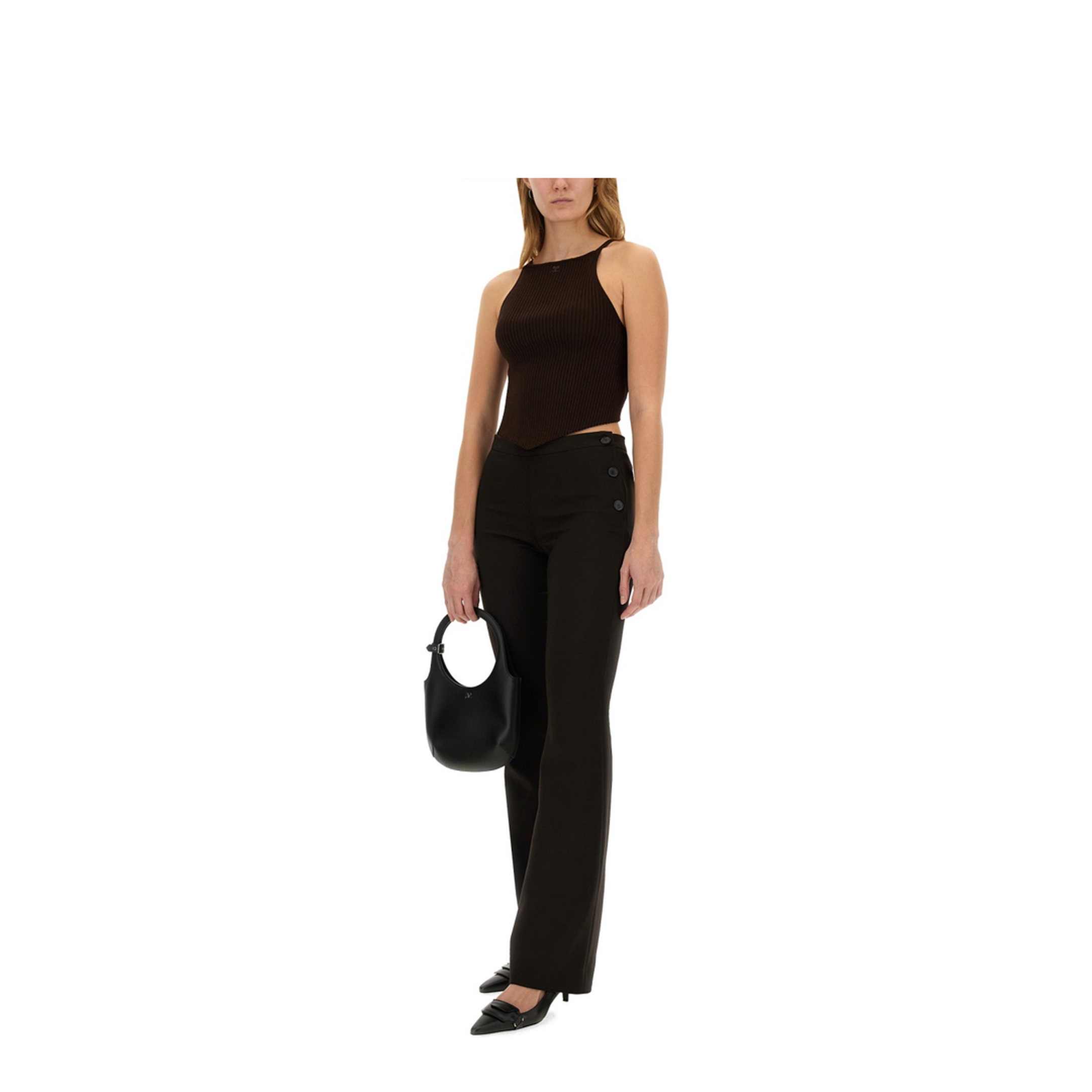 MAYFEYR - Courreges - Tailored Pants Oblique - 424CPA272WO01131983