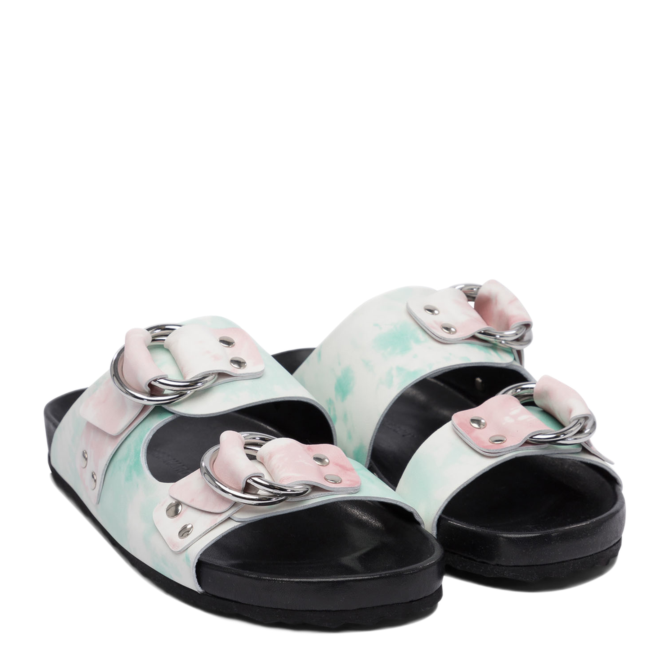 MAYFEYR - Pierre Hardy - Sandals - VN01CALFMULTITIEANDDYEBLACK