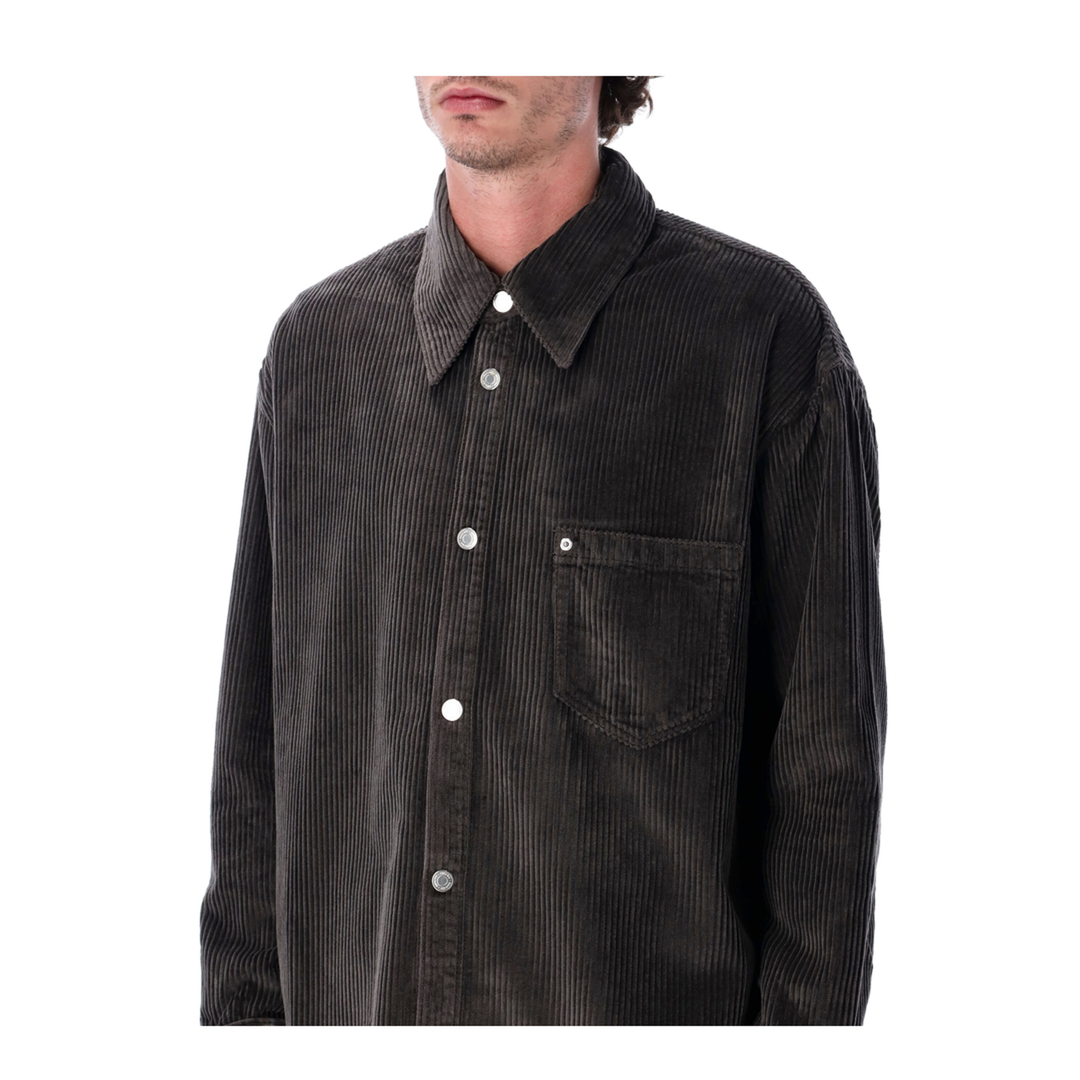 Corduroy Velvet Overshirt