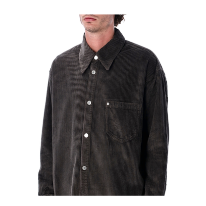Corduroy Velvet Overshirt