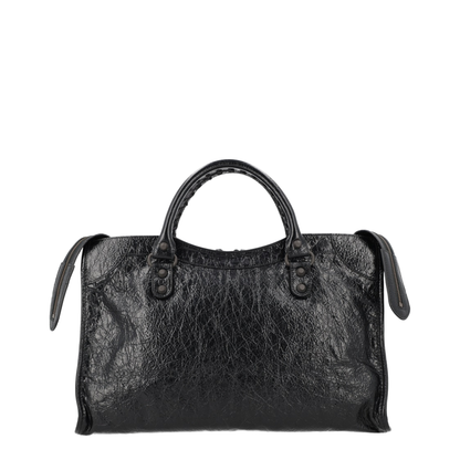 Le City Medium Calfskin Bag - Black