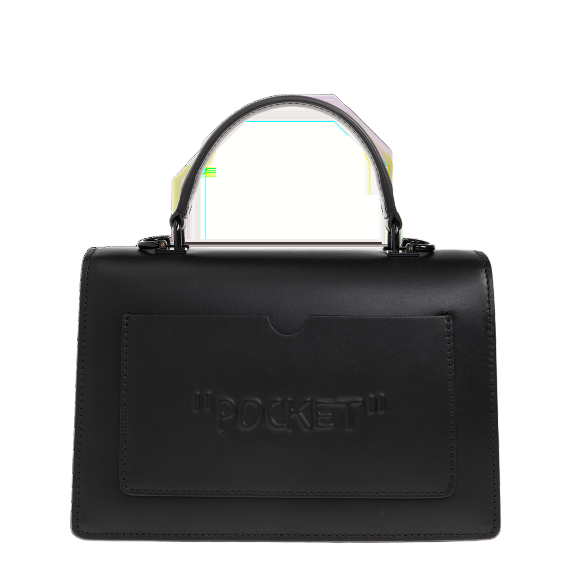 Jitney 1.4 Top Handle Bags Leather Black