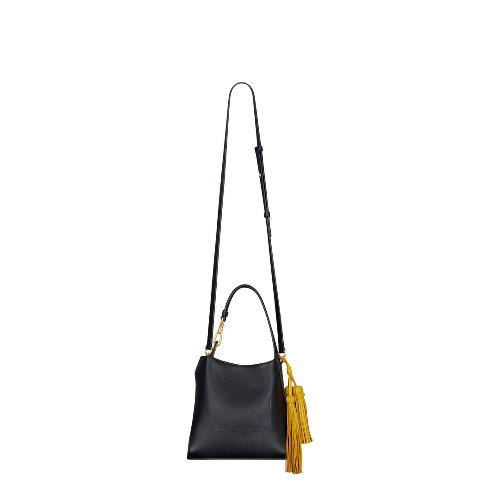 Mini Belted Hobo Bag in Leather
