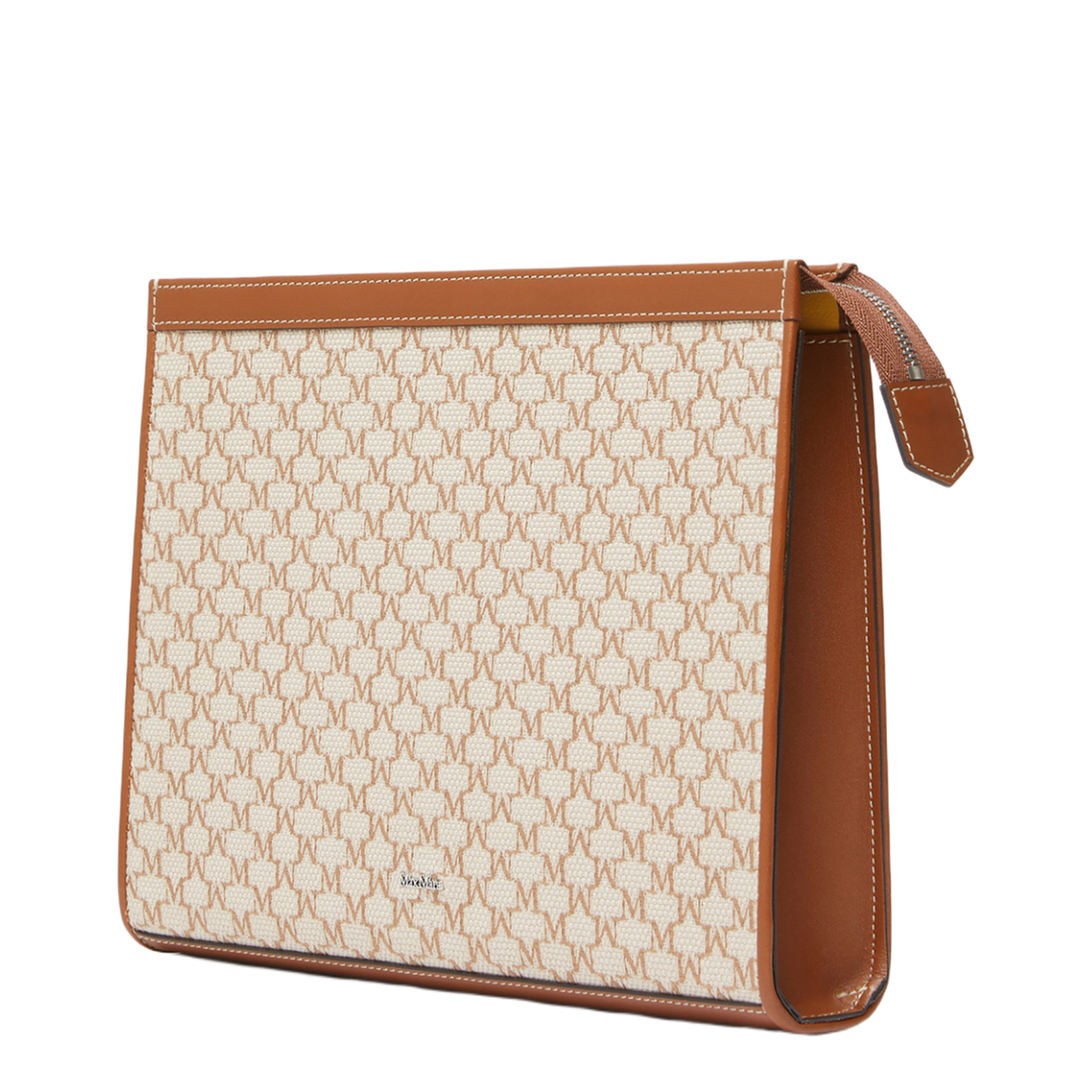 Cotton Jacquard Medium Pouch