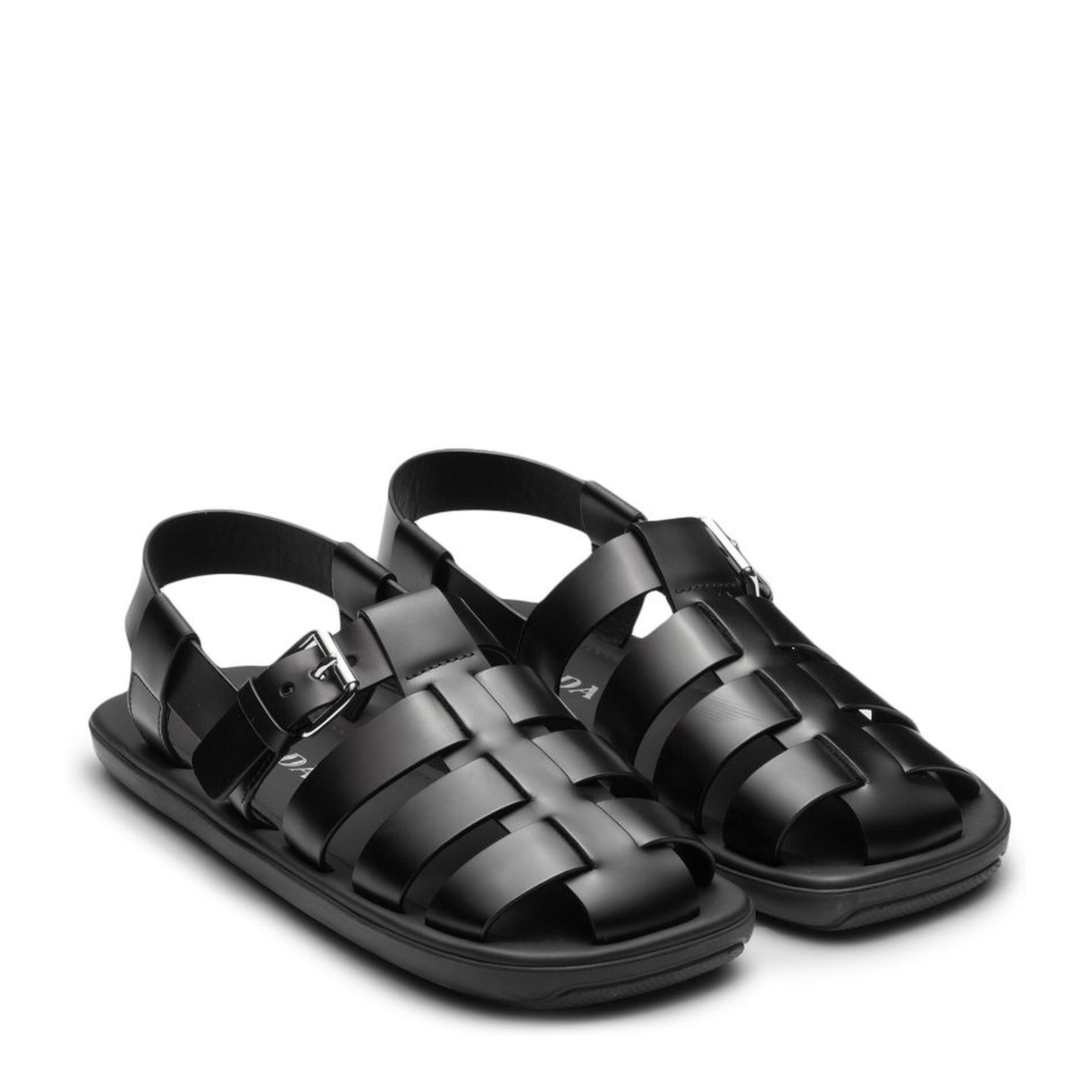 MAYFEYR - Prada - Interwoven Straps Flat Sandals - 2X3093FG001B4LF0002