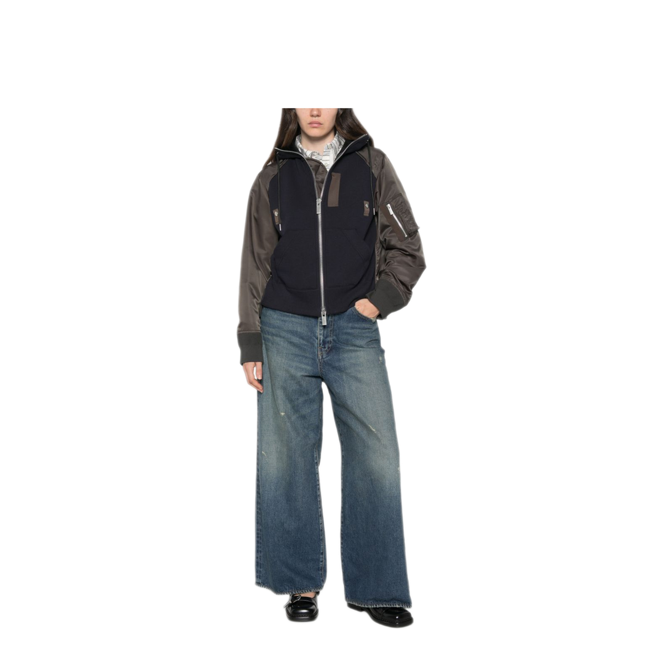 MAYFEYR - Sacai - Sweaters Navy - 26-08680233