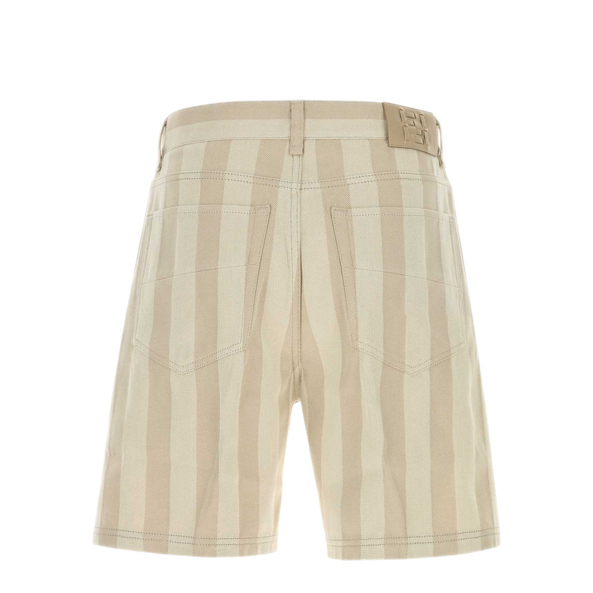 MAYFEYR - Fendi - Embroidered Canvas Bermuda Shorts - FLP369B15BF0GMK