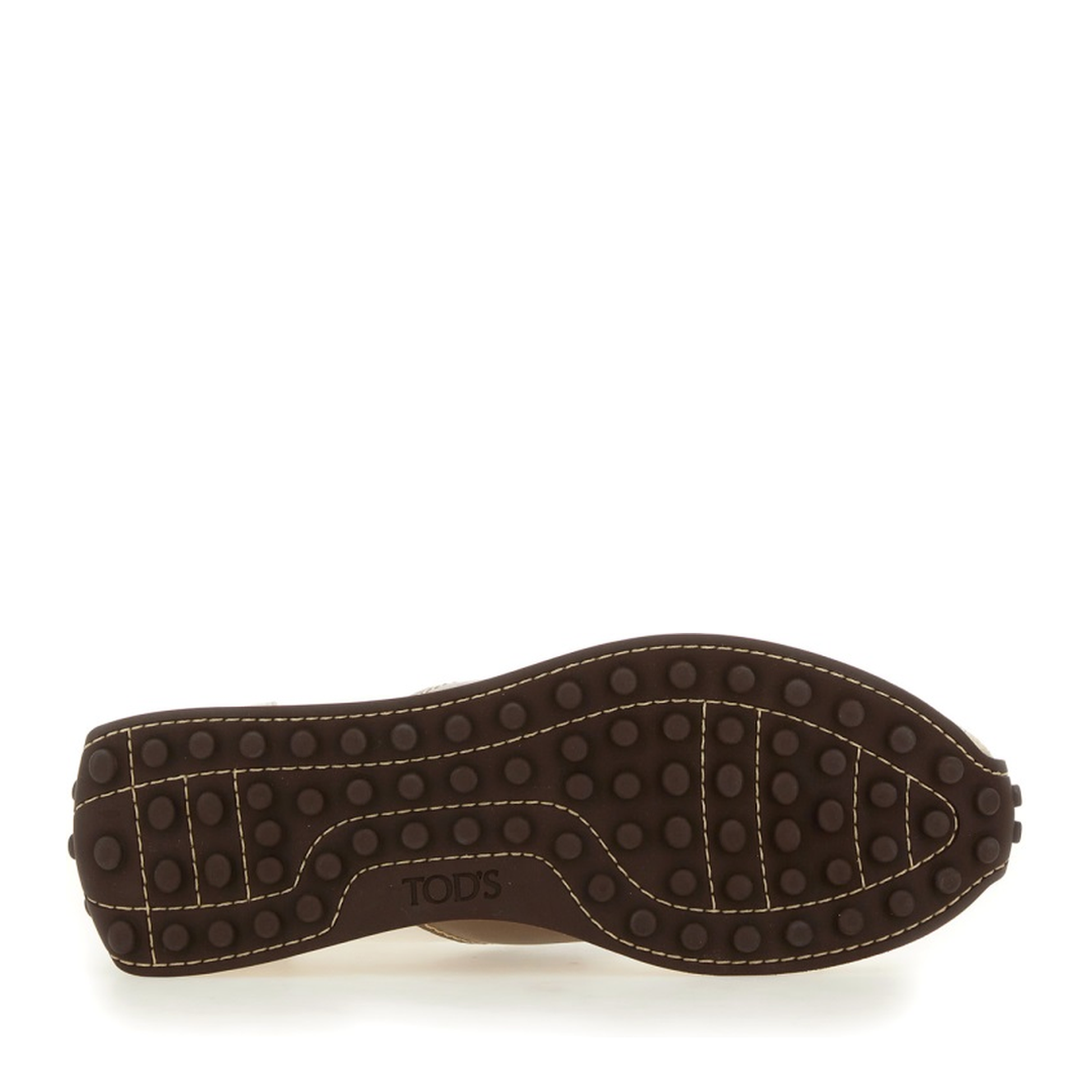 Leather and Fabric Sneaker