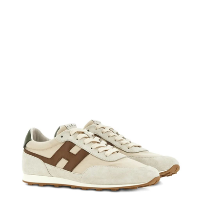 MAYFEYR - Hogan - Athletic Suede And Fabric Sneakers - HXM6990FZ90UZA