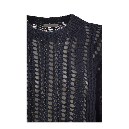 Cable & Mesh Jute and Cotton Jersey