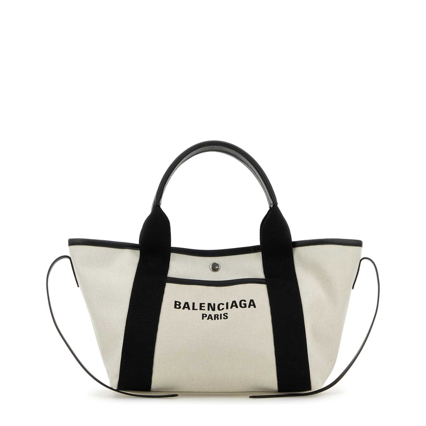 Tote Bag Biarritz Small in Natural/Black