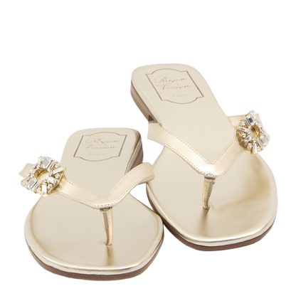 Crystal Slider Sandals