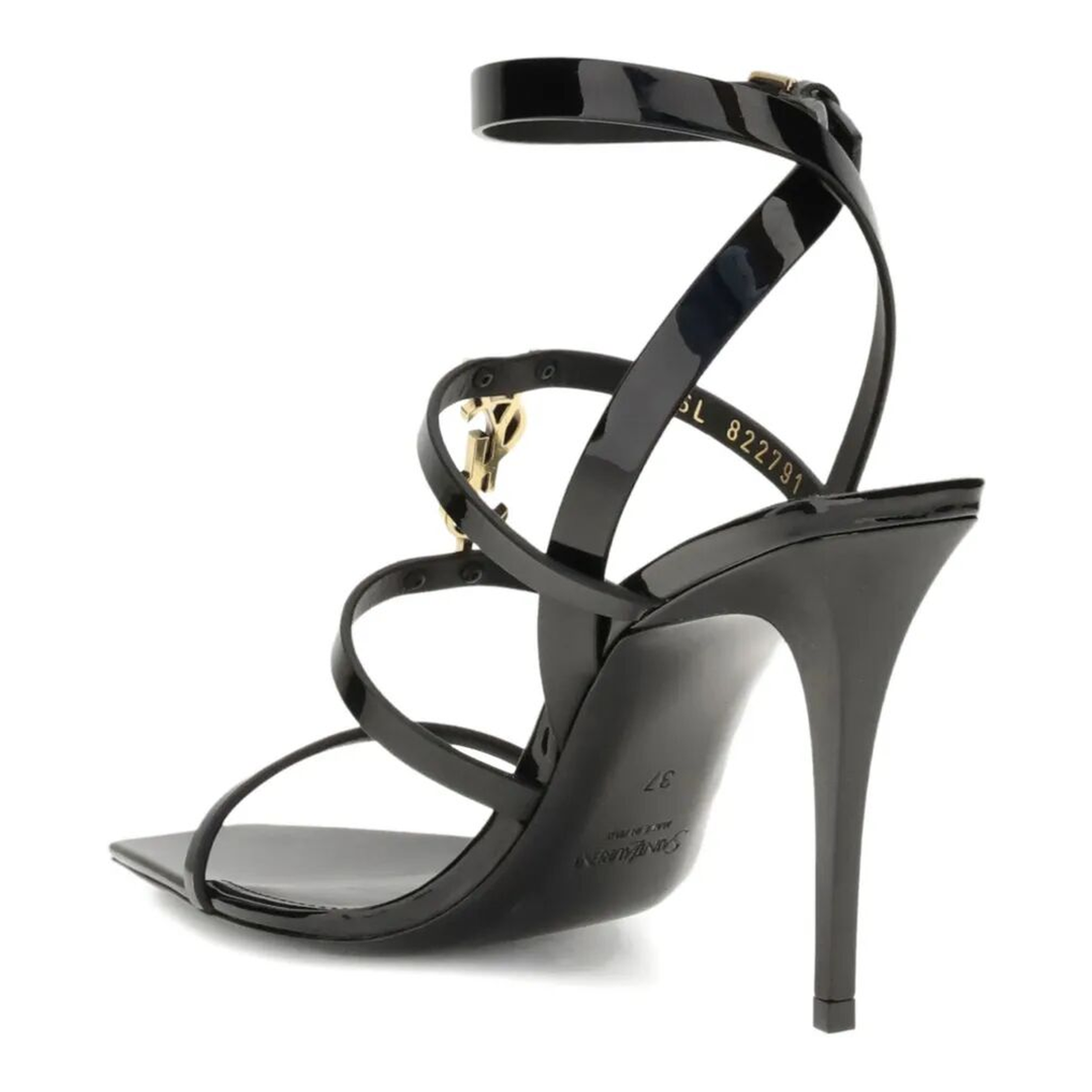 MAYFEYR -  - Cassandra Patent Leather Multi-Strap Sandals - 8227911TVDD1000