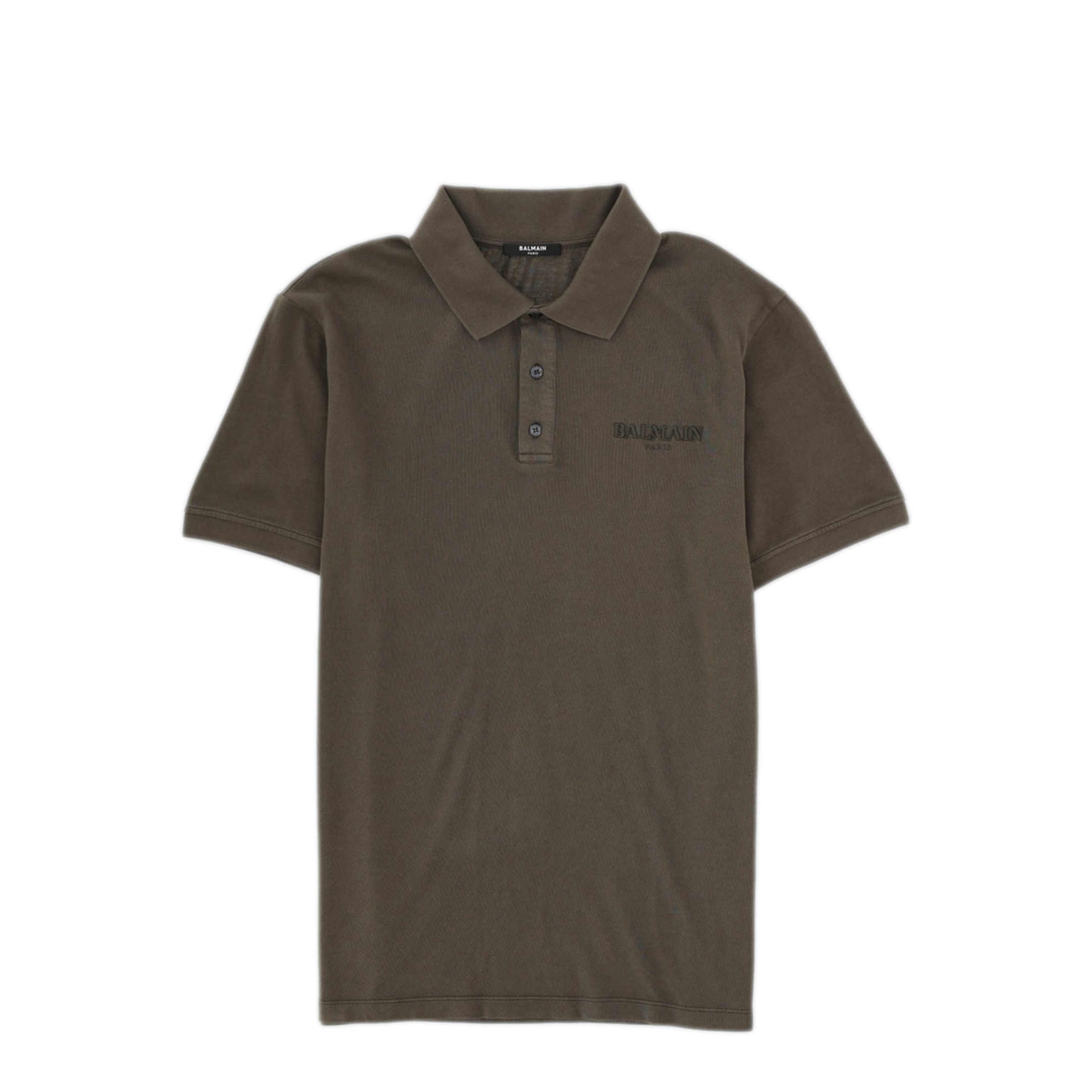 MAYFEYR - Balmain - Polo With Logo - HH1GB085BD73UMV