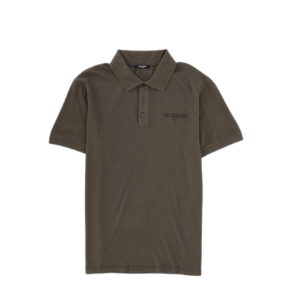 MAYFEYR - Balmain - Polo With Logo - HH1GB085BD73UMV