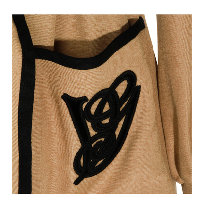 Caban Embroidered Logo Jacket