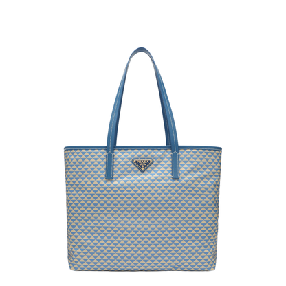 Re-Nylon Nylon Tote Bag - Light Blue