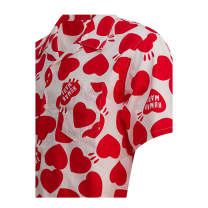 MAYFEYR - Human Made - Heart Vacation Shirt - HM29SH026WHITE