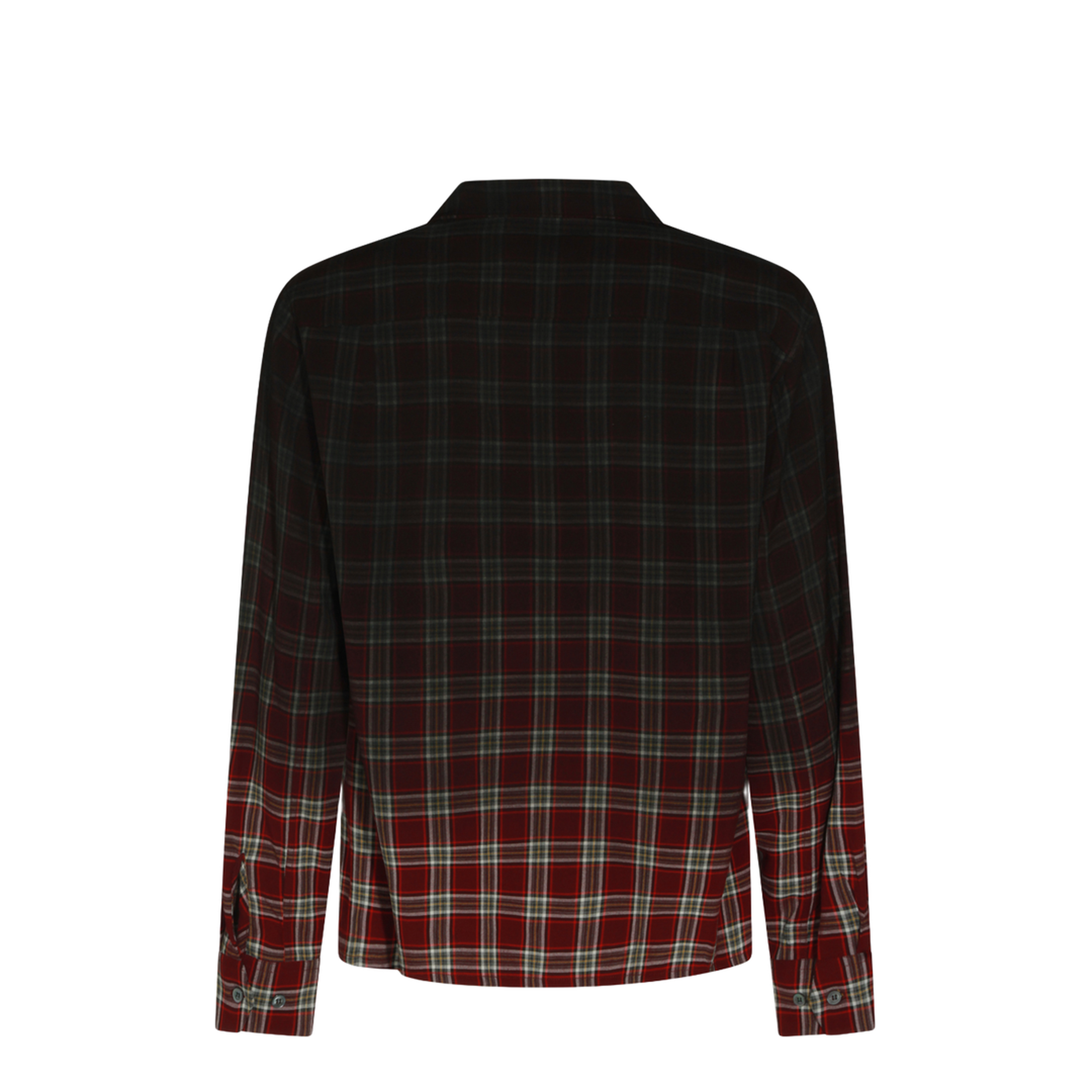Red Gradient Check Shirt