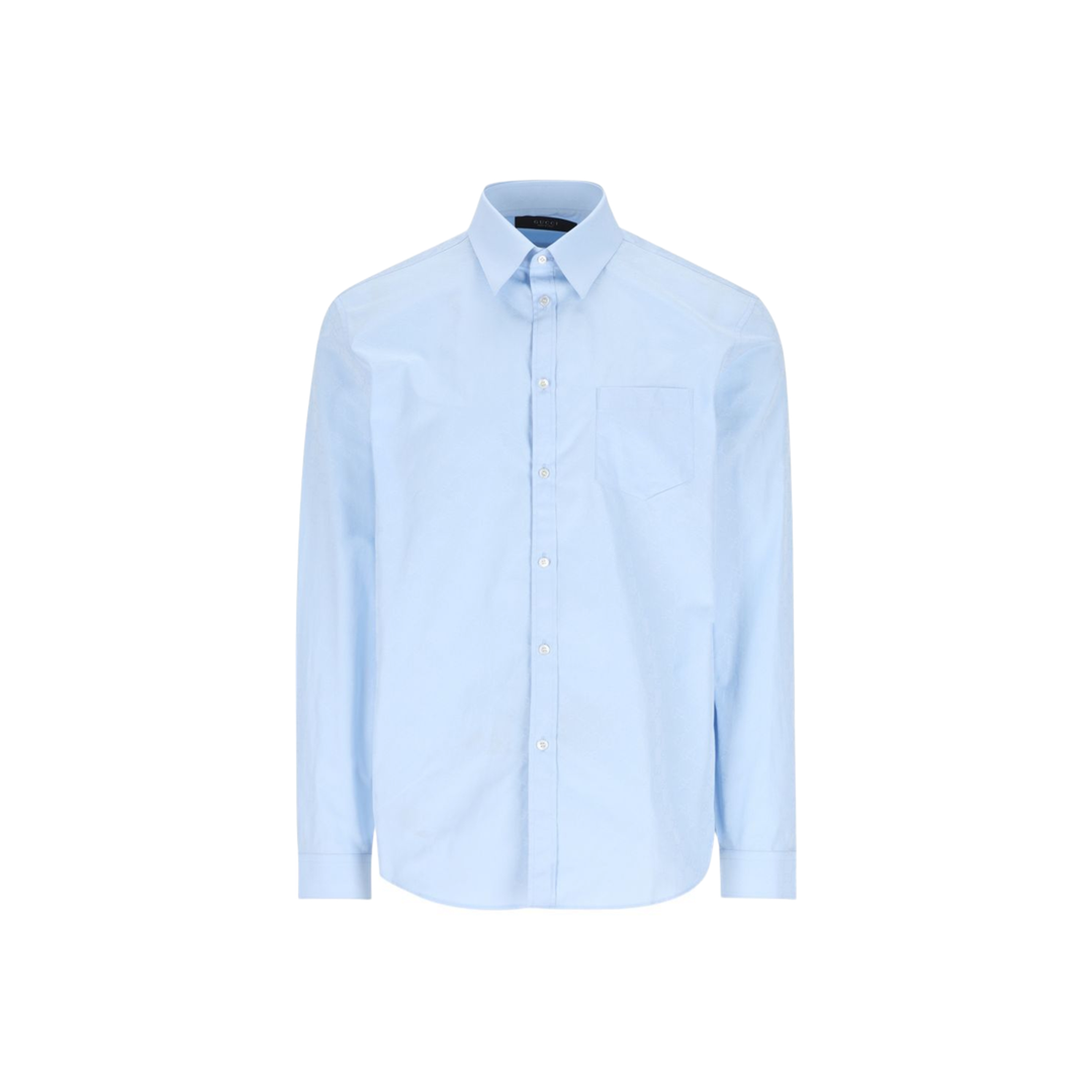 Light Blue Poplin Shirt