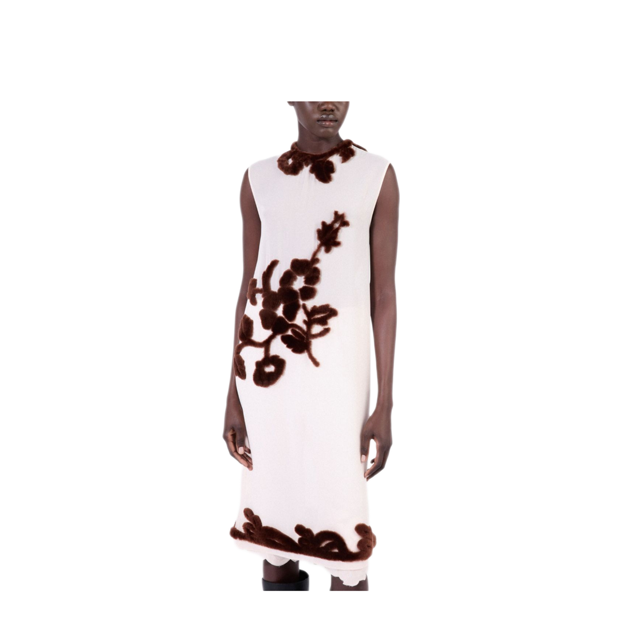 MAYFEYR - Prada - Embroidered Georgette Dress - P3N98RSOOO15Y5F0324