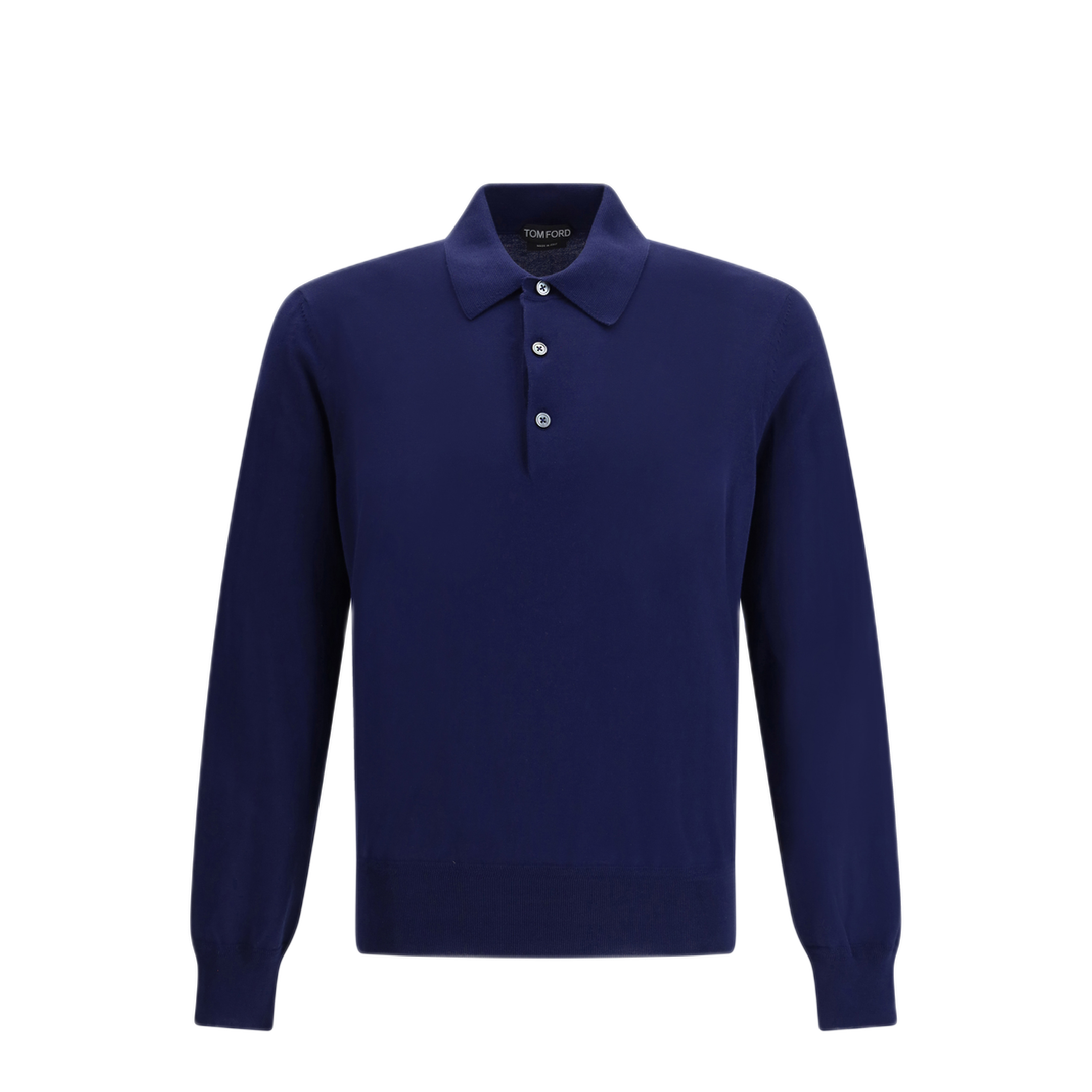 MAYFEYR - Tom Ford - Long Sleeved Polo - KPL050YMC040UDB