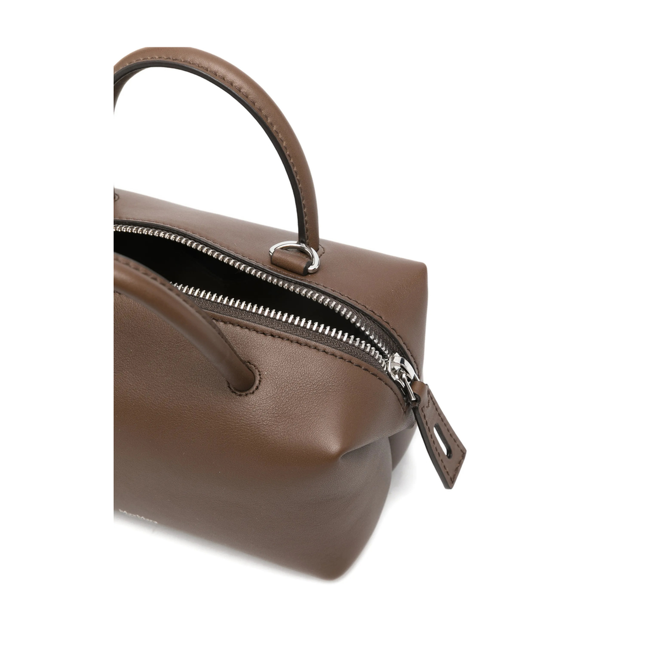 Leather Handbag - Brown